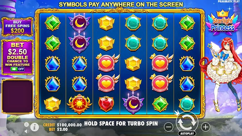 starlight Princess slot game at 999JILI!