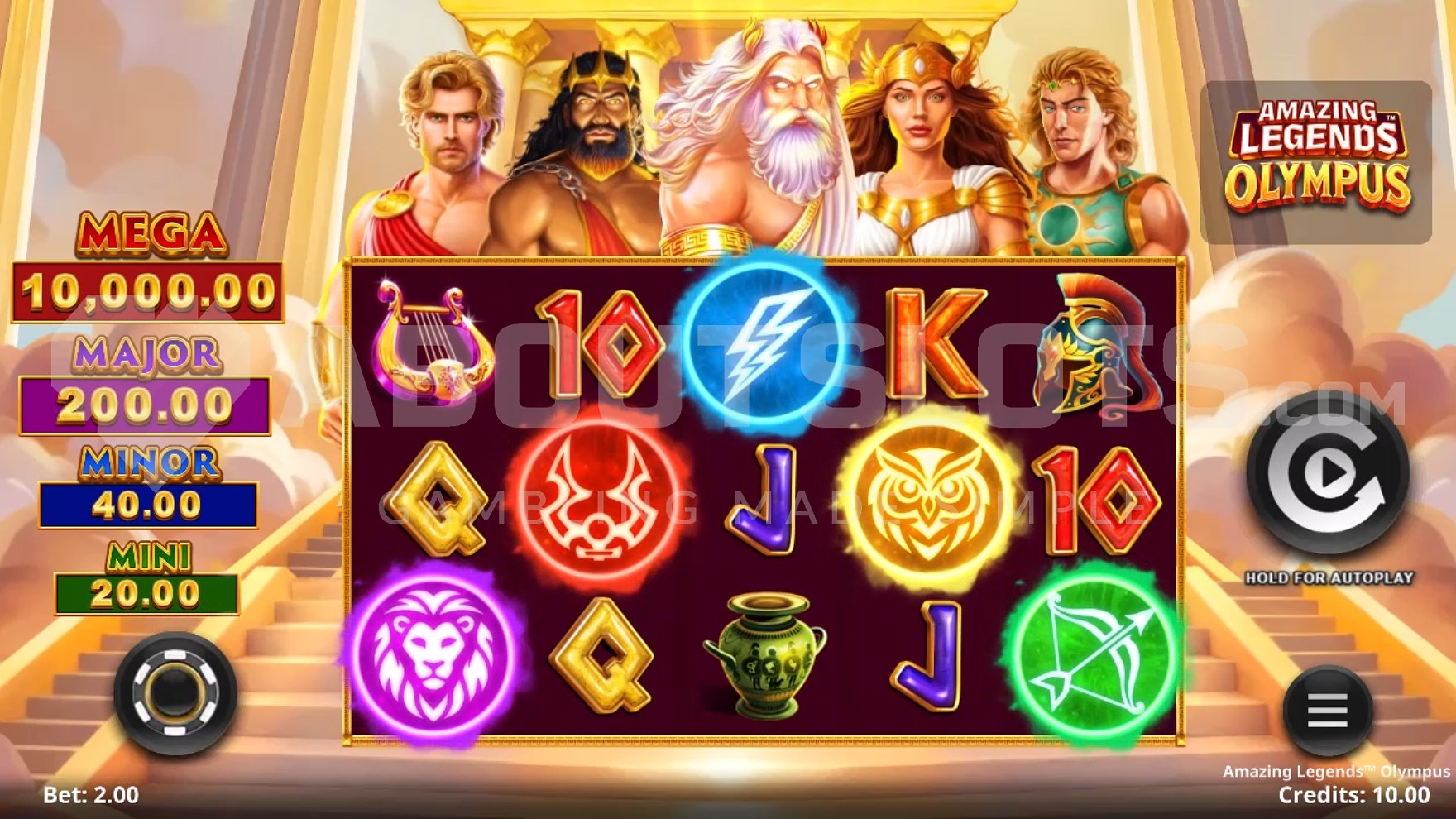 Amazing Legends Olympus Slot
